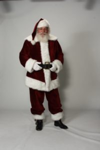 Naturally bearded Santa Howard - Have Santas Will Travel